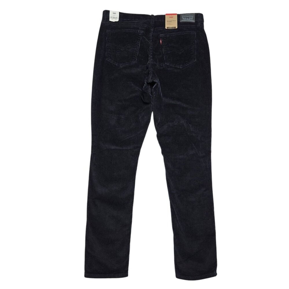 Levis 721 Jeans Womens 33x30 Black High Rise Skinny Corduroy‎ Stretch Dark Wash - Picture 6 of 16